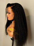 Kinky straight with lace 13x4 22