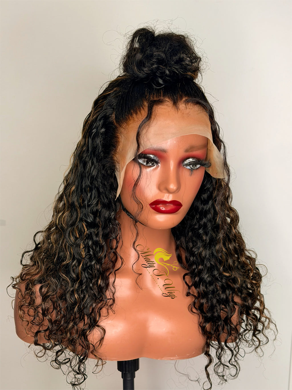 Curly wig 13x4 18inch