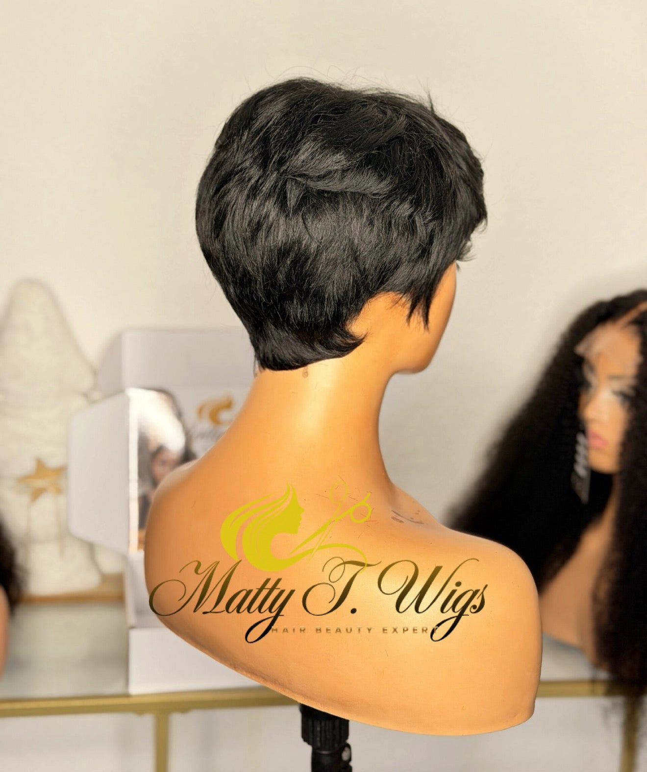 Sam-pixie cut Wig