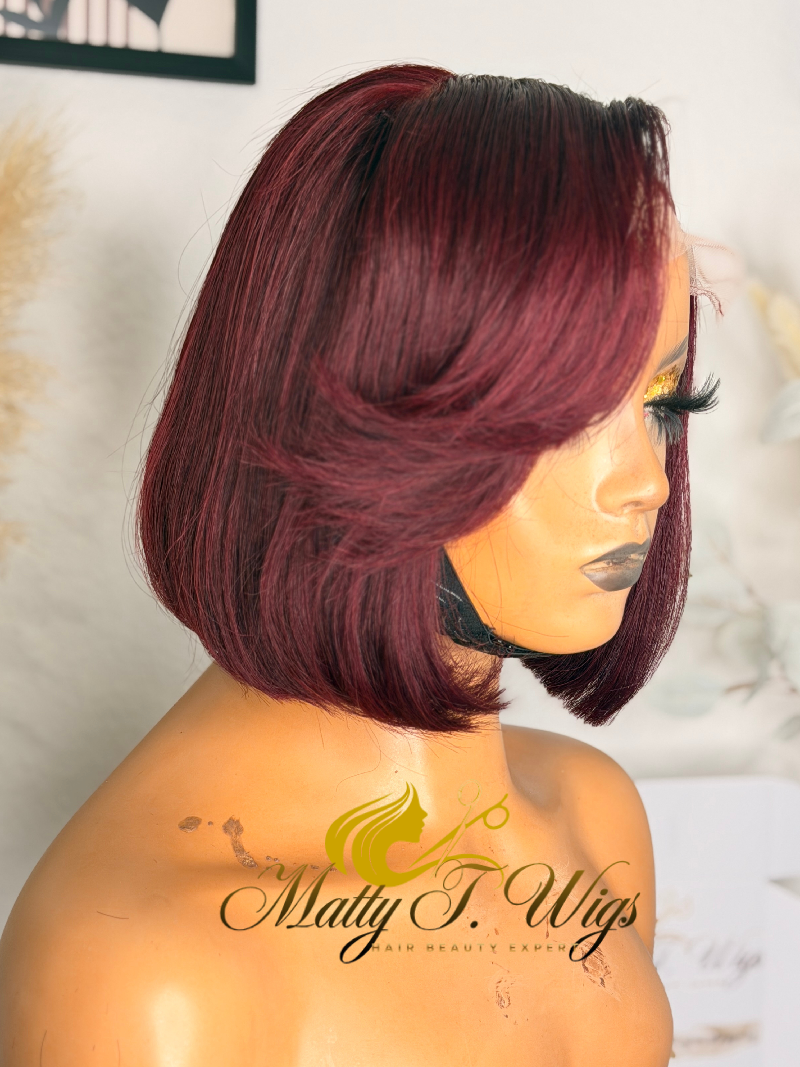 Bob wig 4x4 closure(dernière pièce)