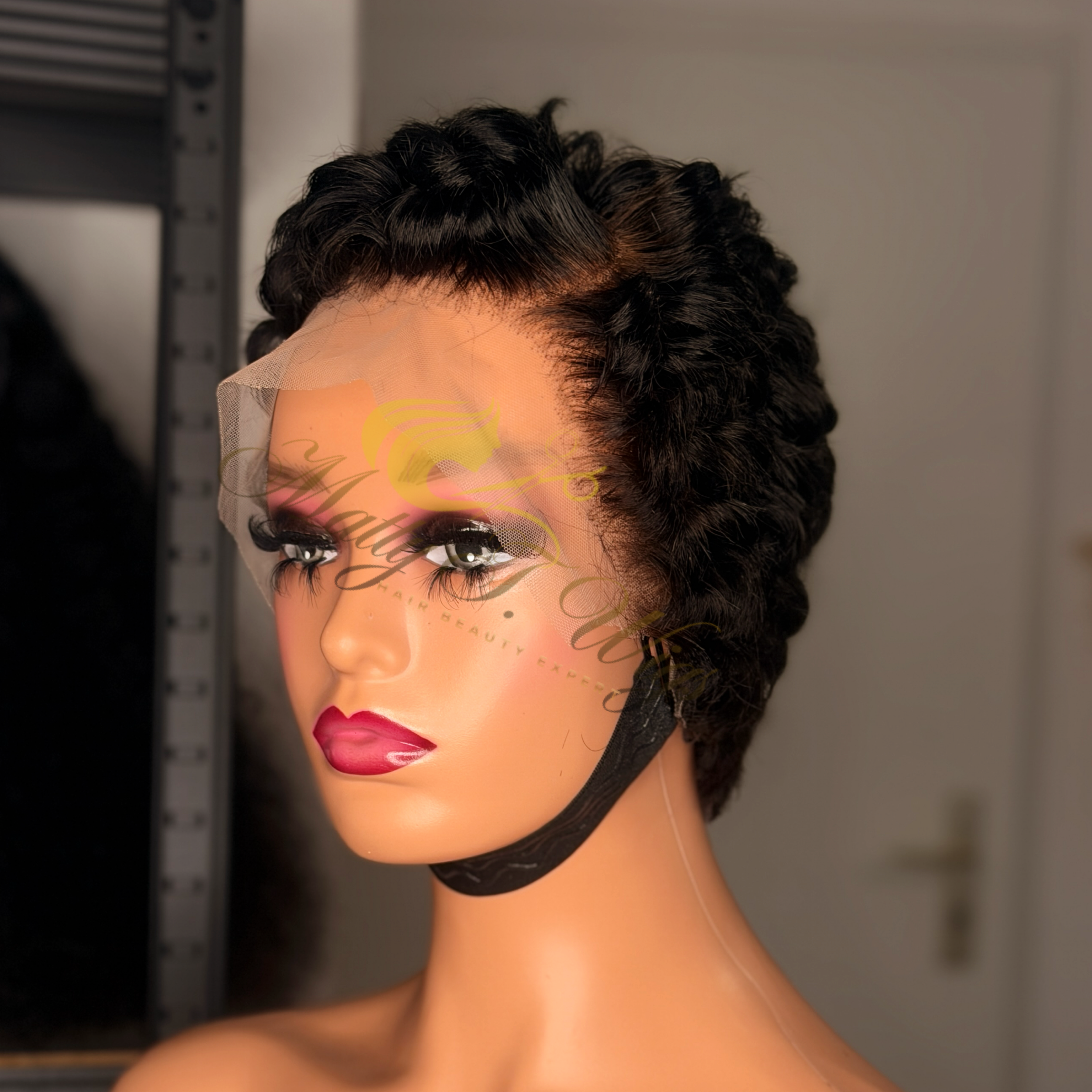 Pixie cut 13x4 wig