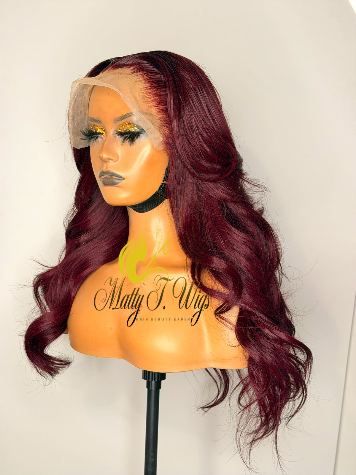 Mina-Red wig
