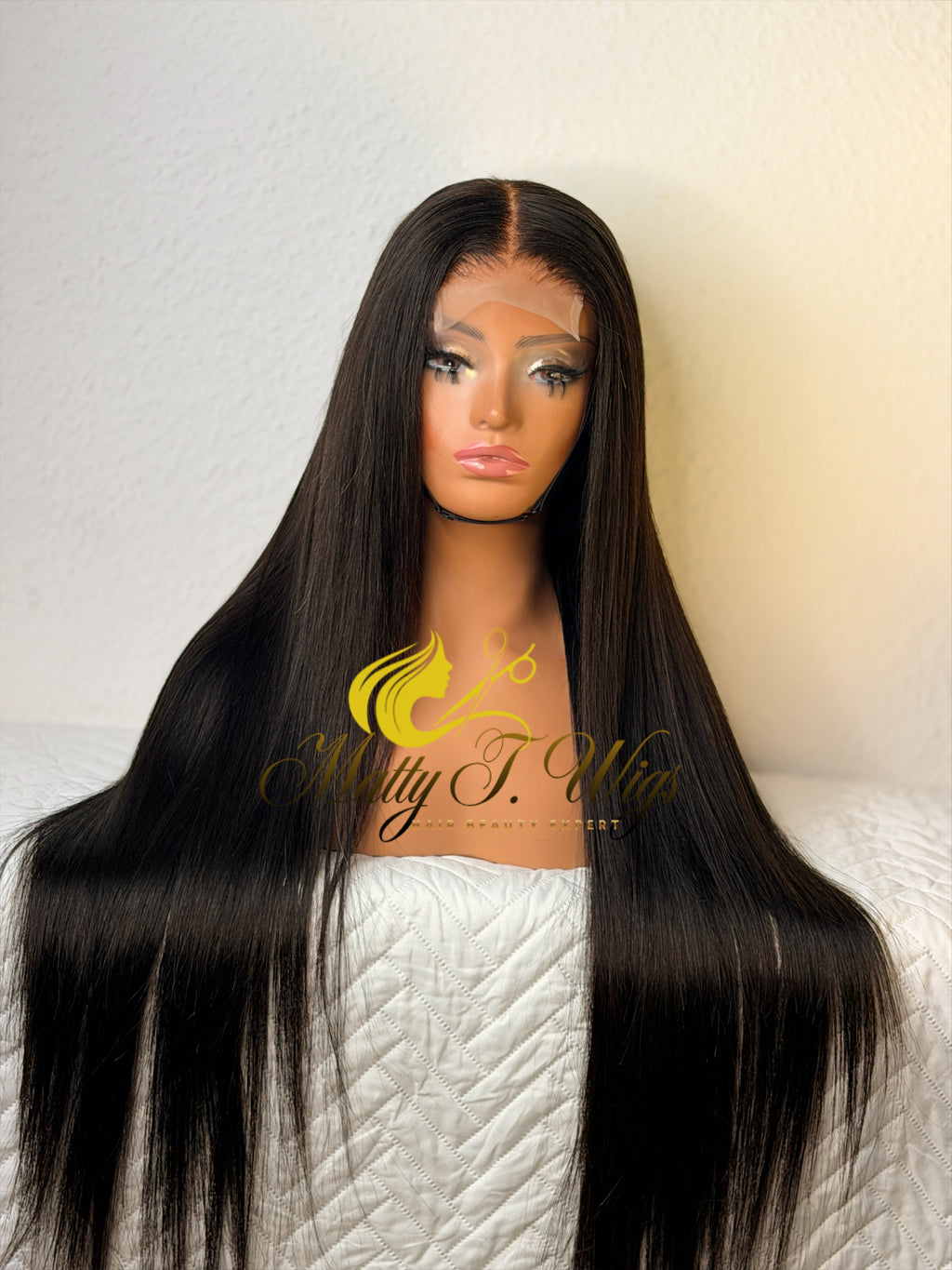 Noella-straight glueless Wig