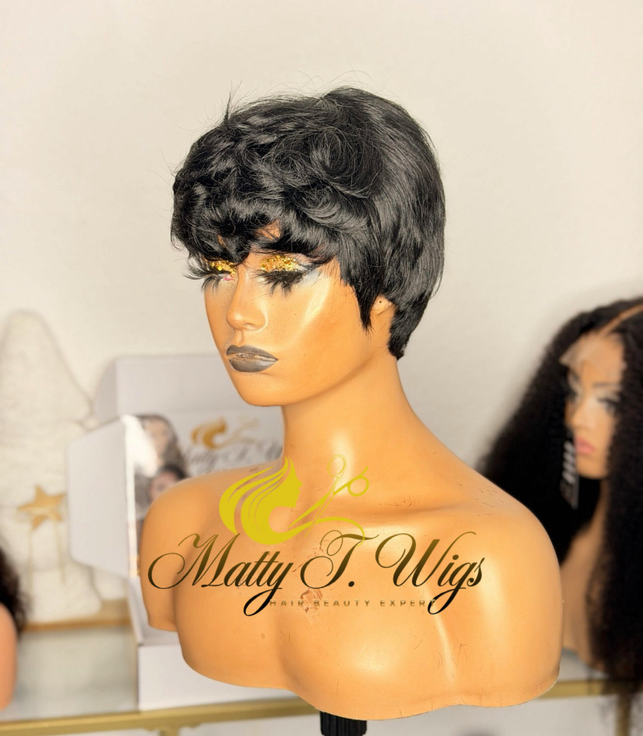 Sam-pixie cut Wig