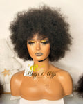 Afro kinky curly