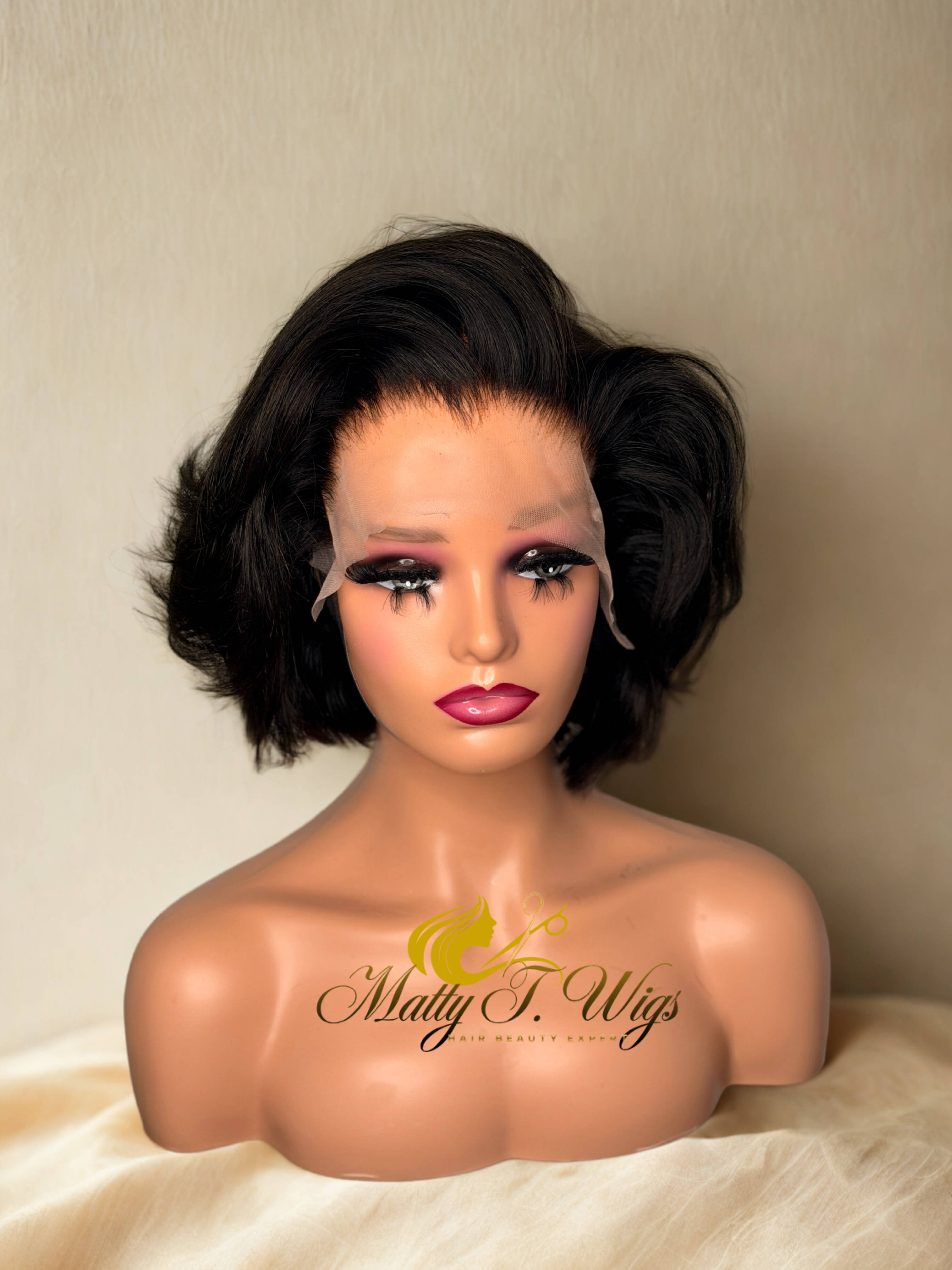 Irma 10inch Fluffy Bob Wig