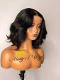 Bob wig 12inch avec HD 4x4 closure