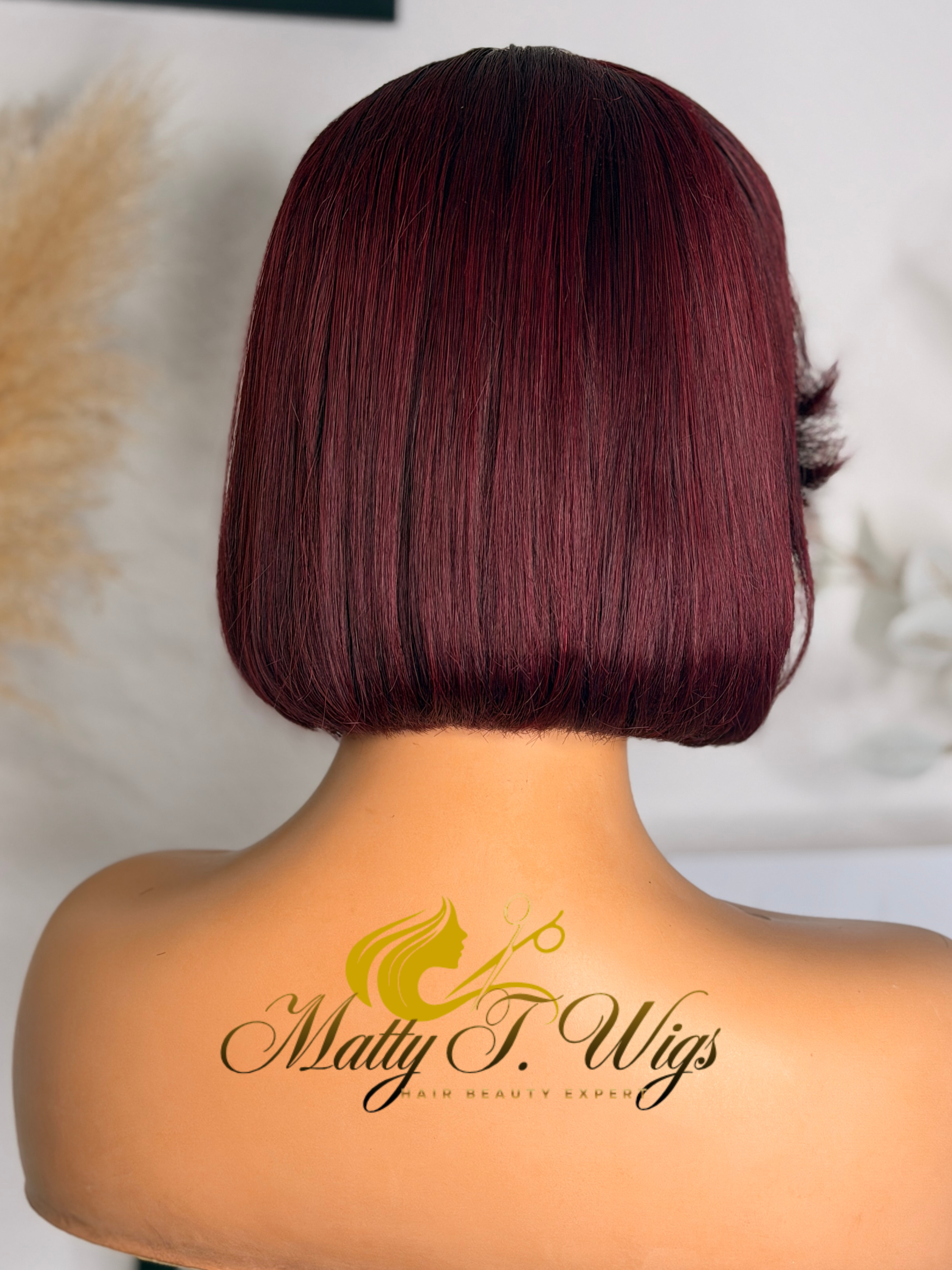 Bob wig 4x4 closure(dernière pièce)