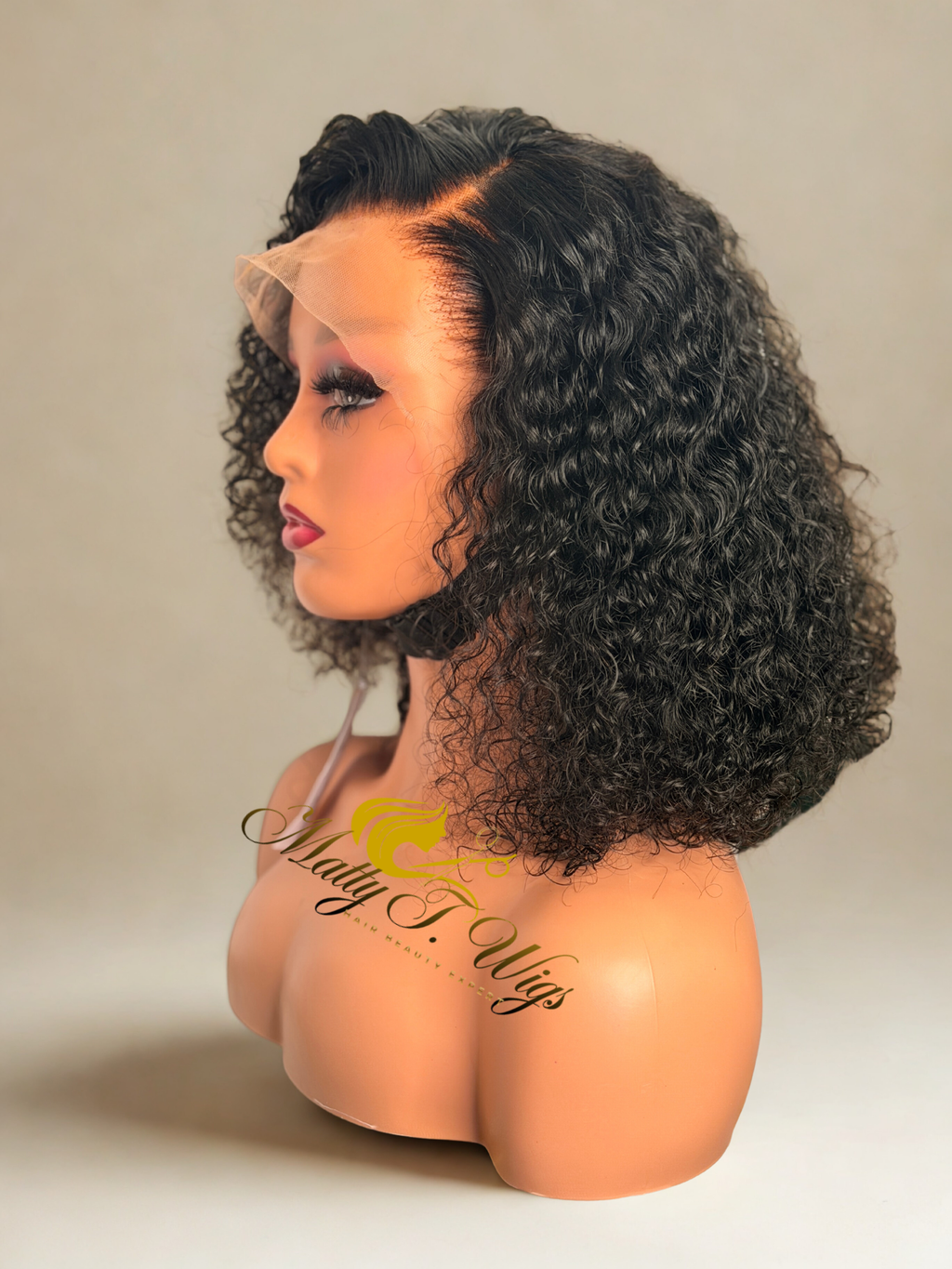 Aud-Curly Wig