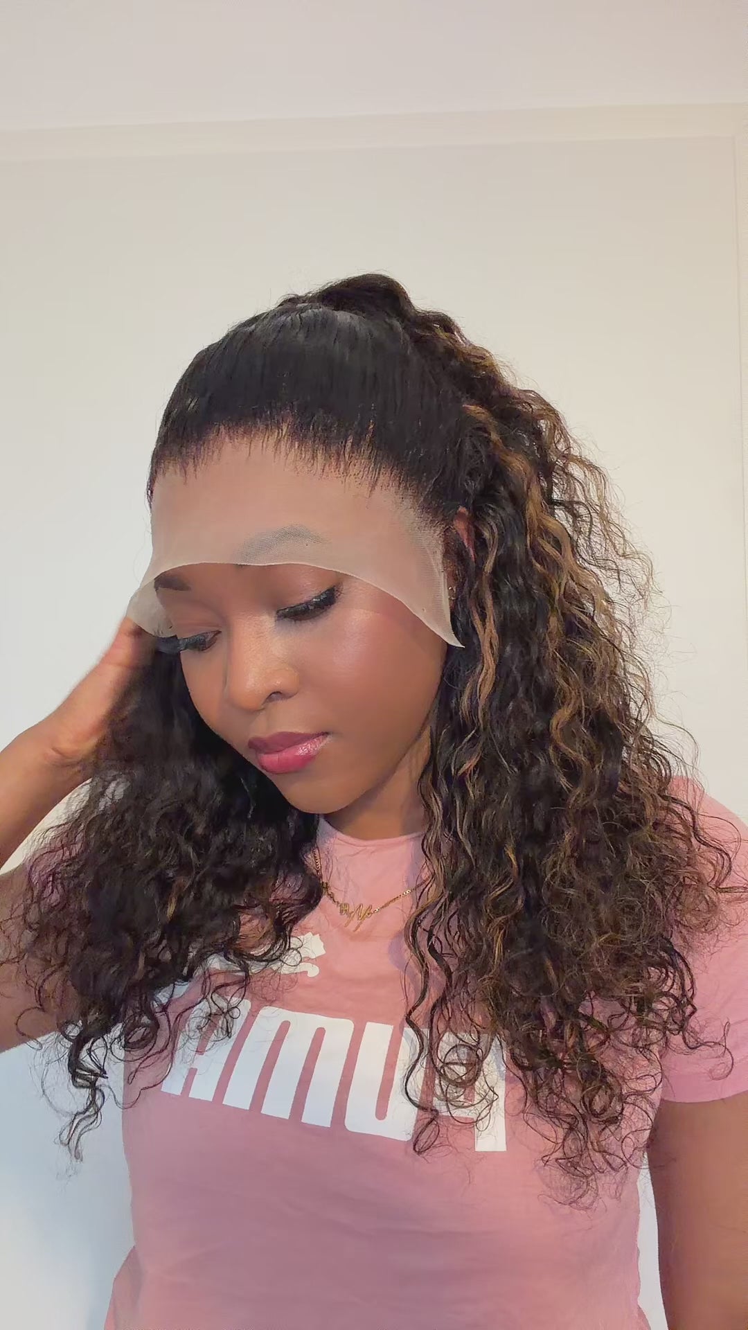 Curly wig 13x4 18inch