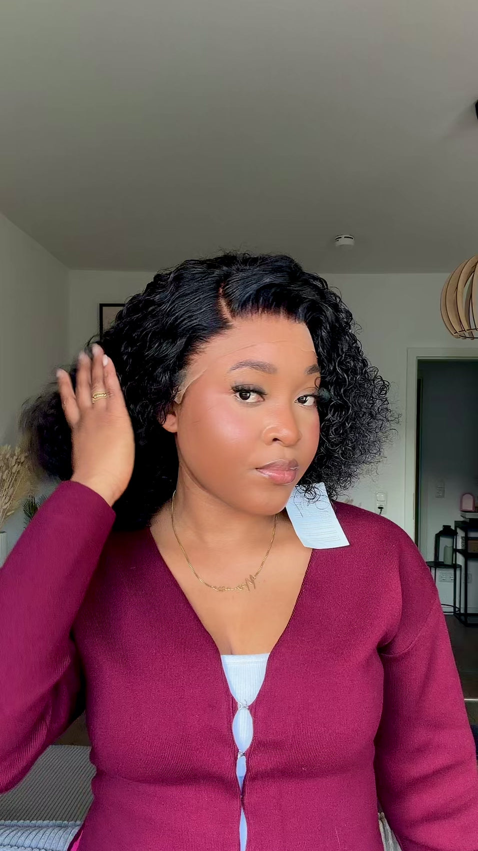 Aud-Curly Wig