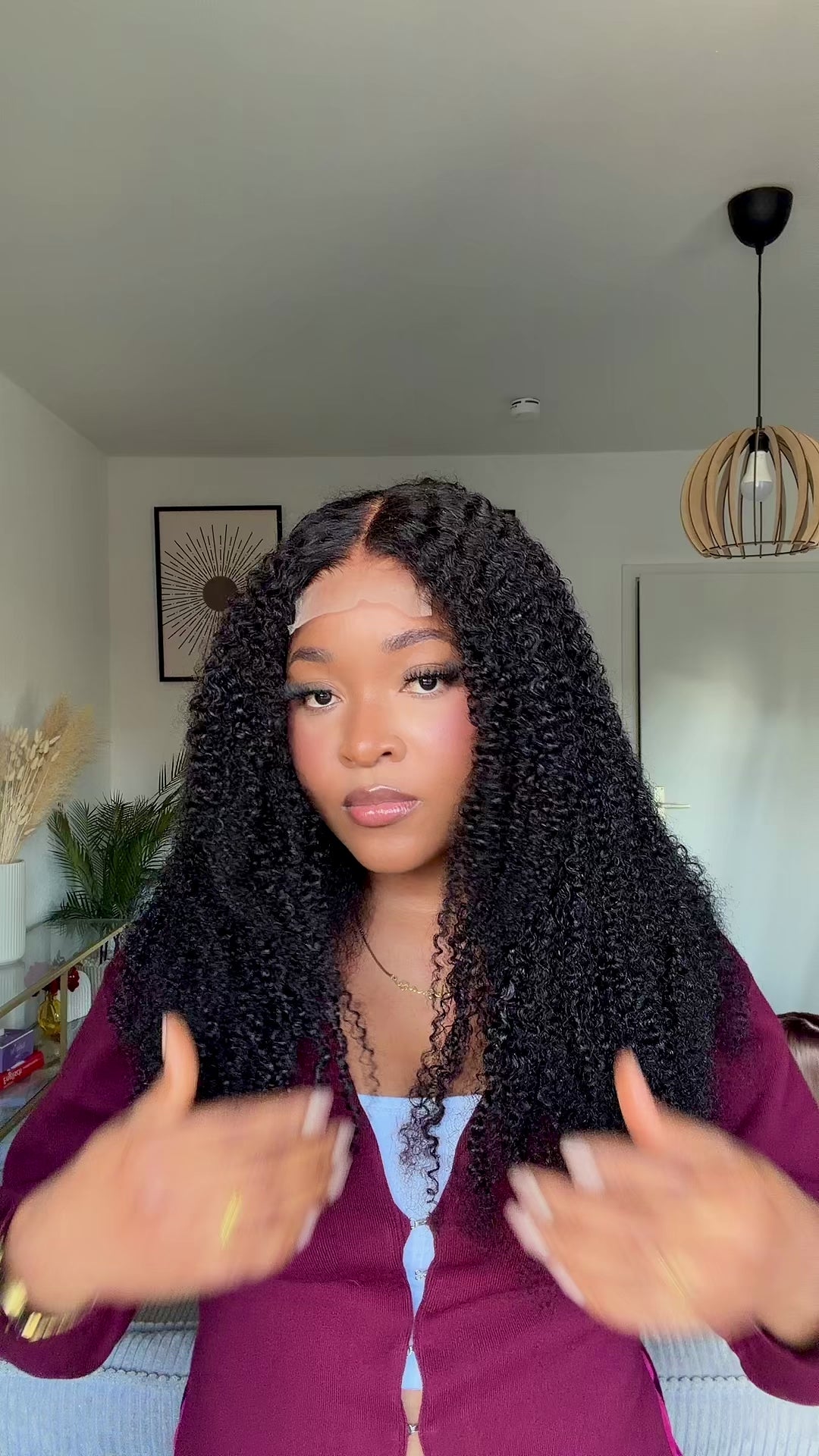 Claude-kinky curly Wig