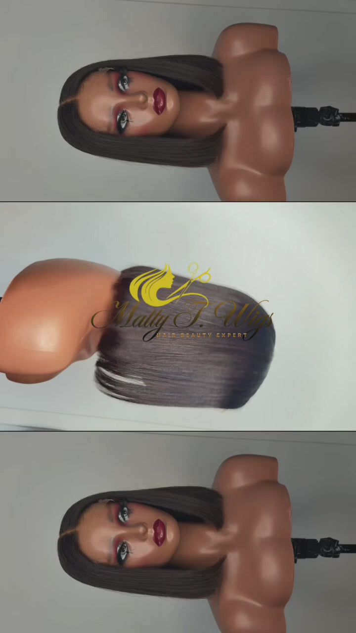 Bob Wig with 5x5 HD closure