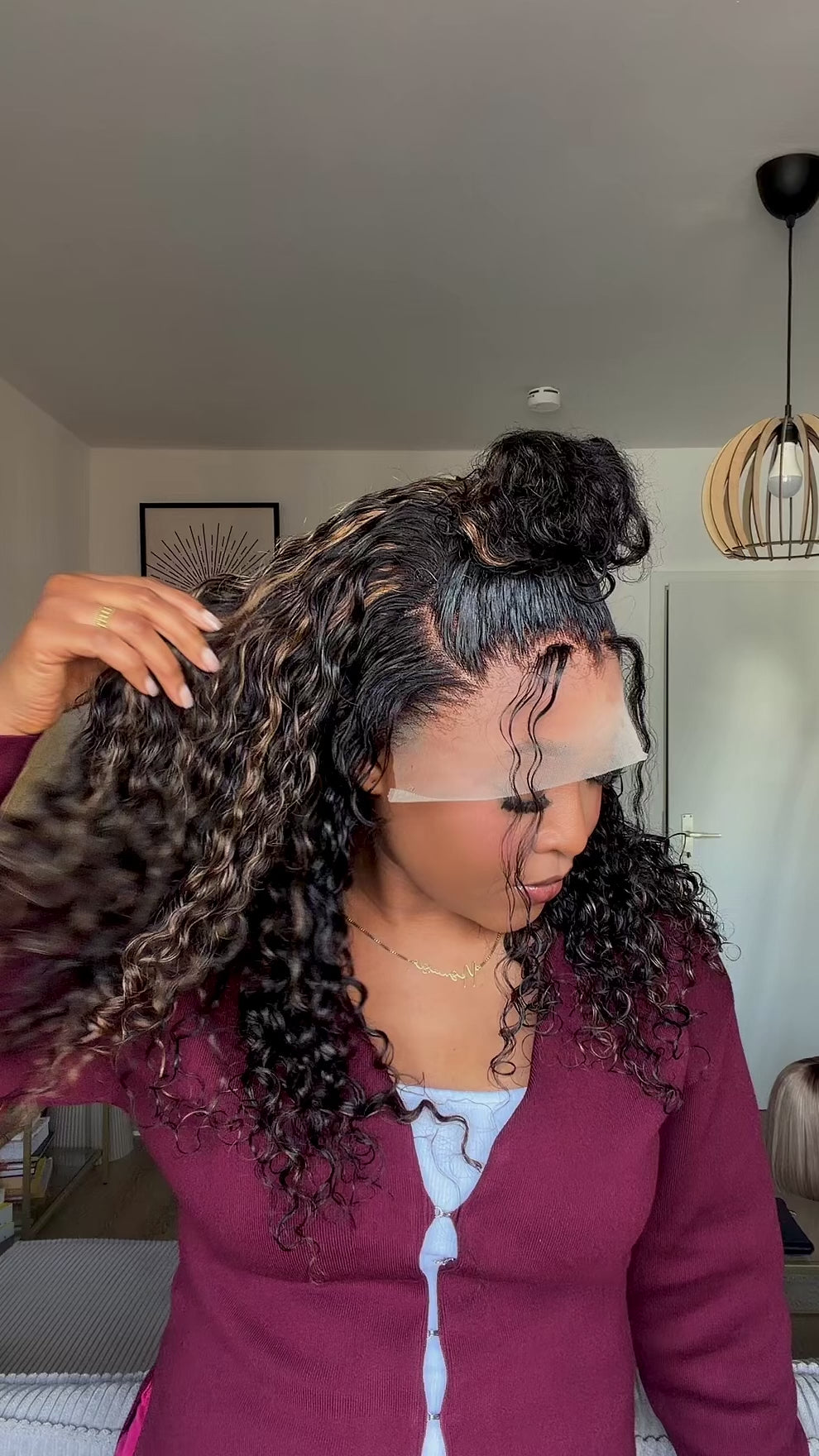 Curly wig 13x4 18inch